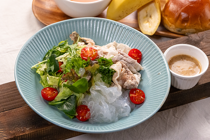 【送料無料】鍋にシン革命もっちりこんにゃく平麺 150g　おためし10個